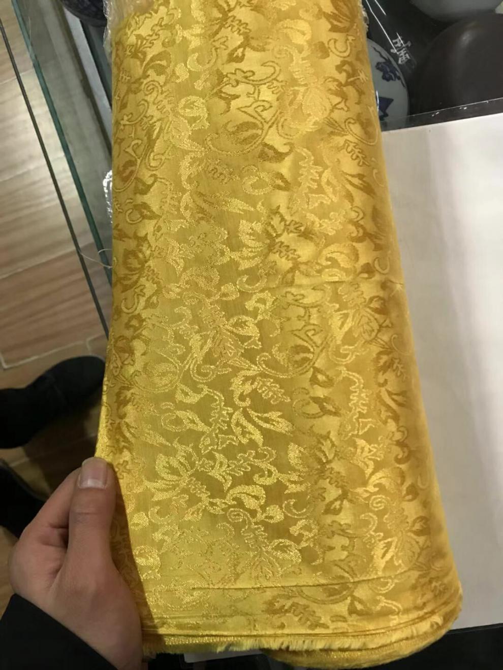 83cm宽低温带胶韩绫布手工字画装裱材料绵绸凌子电熨斗机器裱画用 ⑩