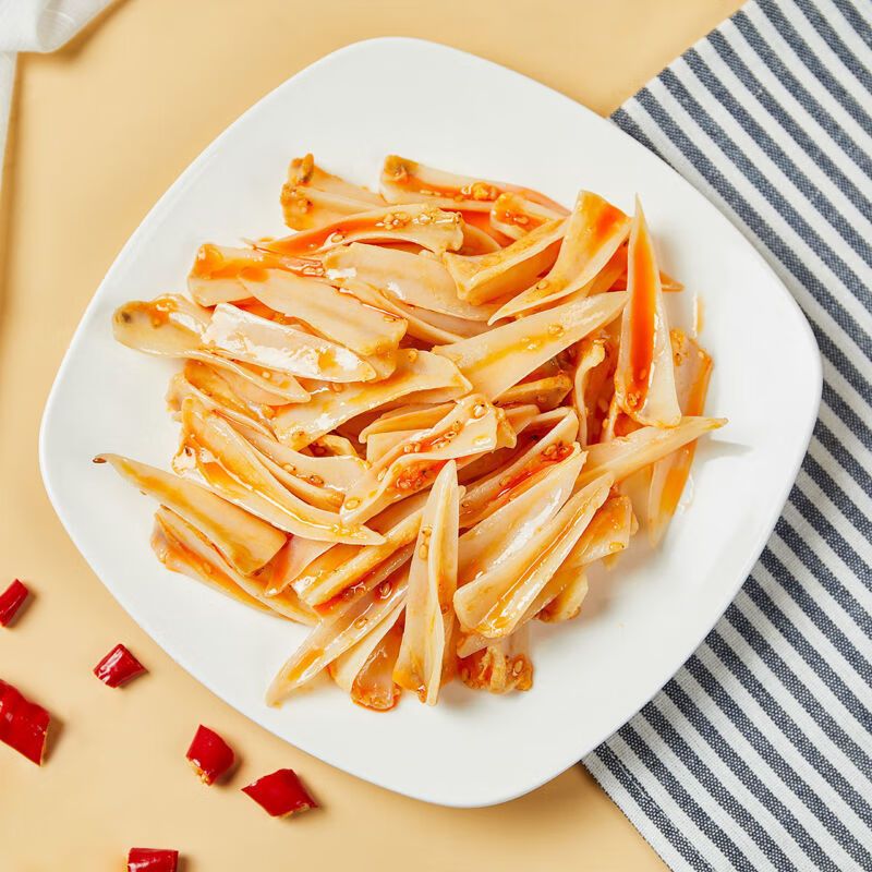 香辣三角骨麻辣鸡脆骨鸡胸软骨特色网红零食小吃即食卤味真空包装