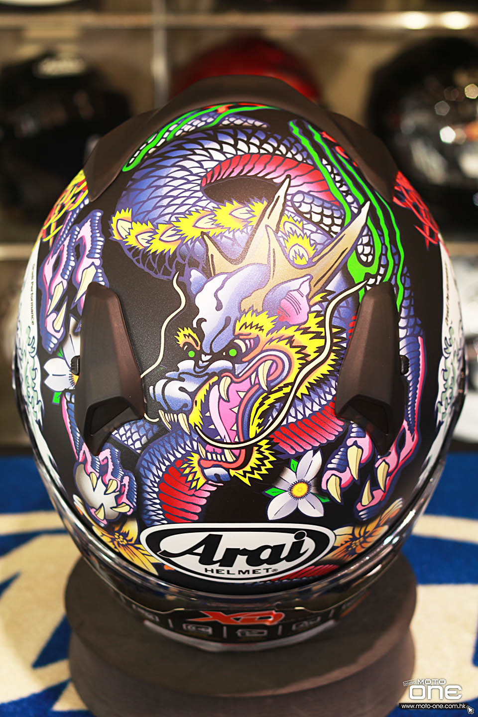 车迷辰 arai xd东瀛龙日本进口复古风赛道四季男女摩托车机车头盔 xd