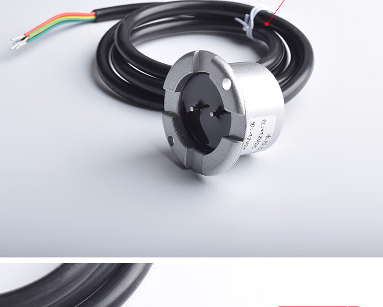 水浸探测器 水浸传感器探头有线满水溢水漏水报警器 水位检测器 dc24v