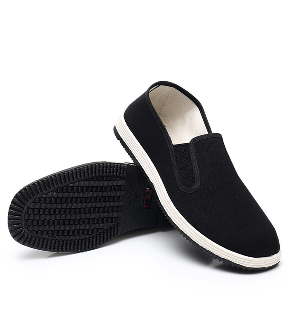 巡洋舰3513老布鞋养生布鞋透气中老年爸爸鞋一脚蹬懒人鞋新品老布鞋38