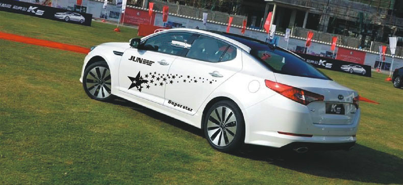 汽车拉花个性 贴纸 星星贴 遮盖划痕贴花车身腰线 juv创意图案 车贴