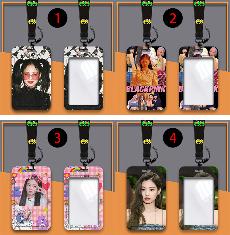 精品jennie金珍妮周边公交地铁门禁证件市民卡套学生饭卡校牌挂脖挂绳