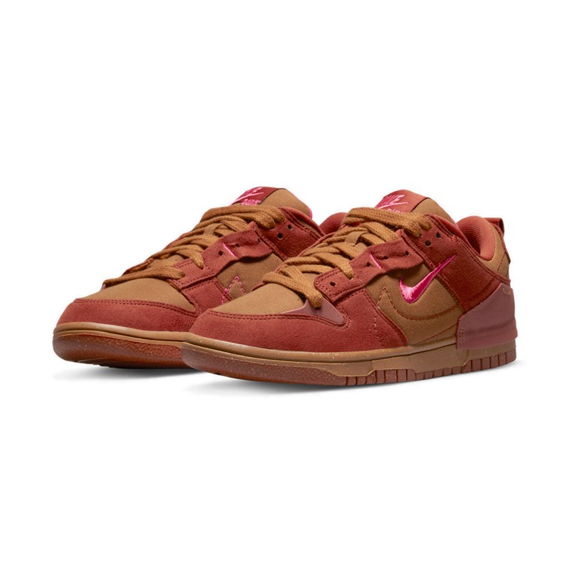 耐克【官方旗舰店】nike耐克 dunk low disrupt 双勾解构复古休闲鞋