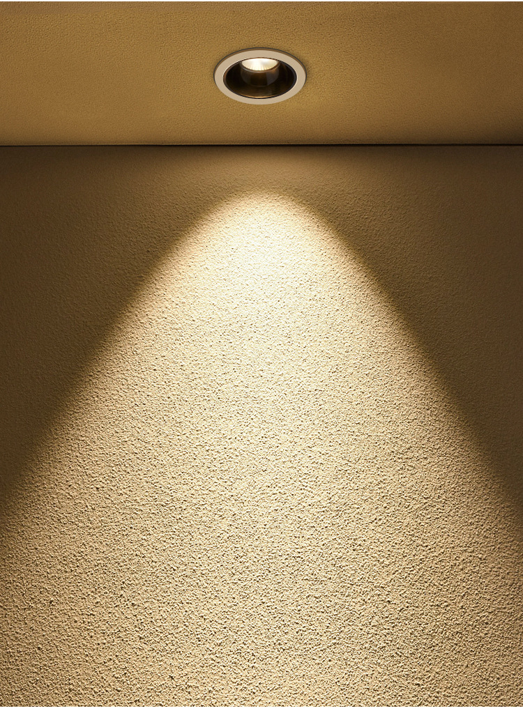 世朵(shiduo)星级酒店射灯洗墙 高显 嵌入式cob酒店工程深防眩射灯