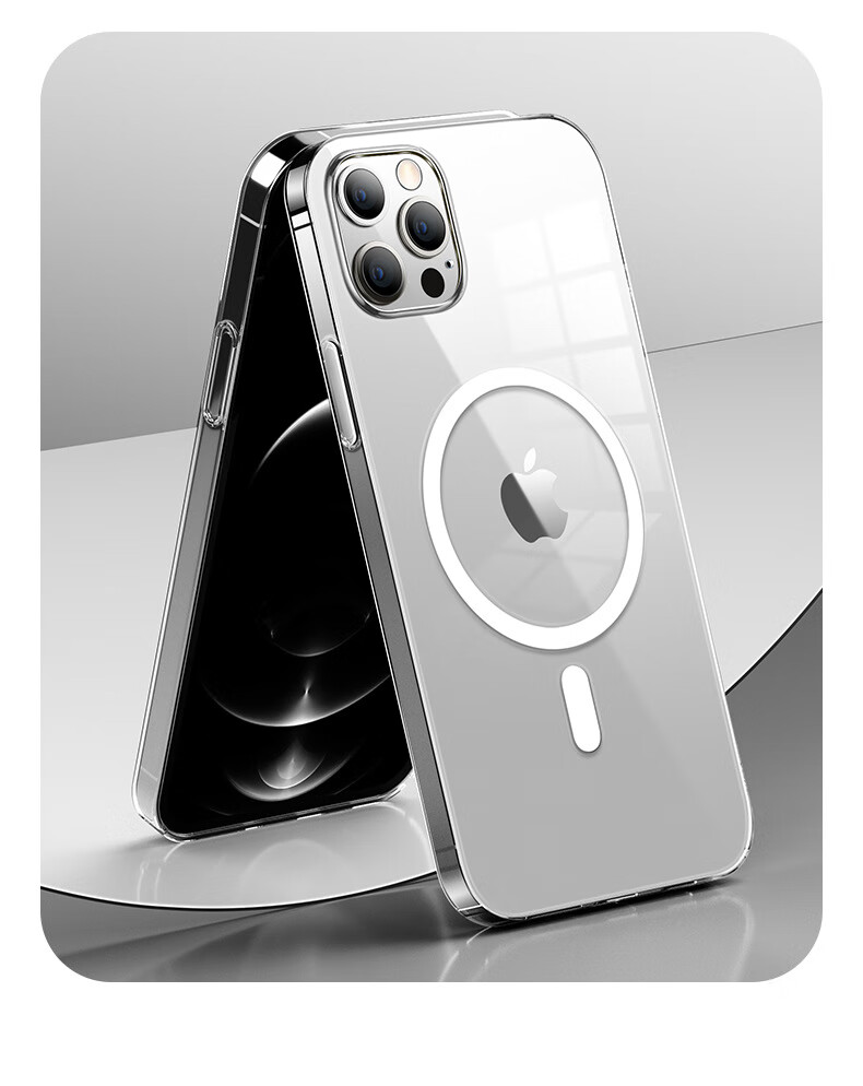 炫戴iphone12手机壳苹果11promaxxr官方magsafe磁吸全透明全包保护套