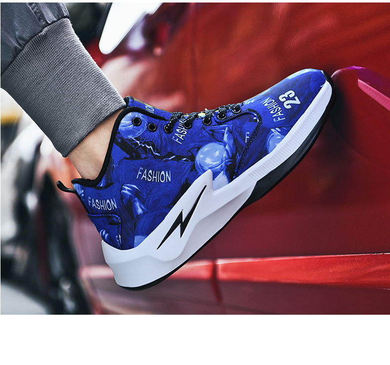 鸳鸯篮球鞋男篮球高帮秋冬季2020新款学生休闲鞋子男潮鞋百搭运动鞋