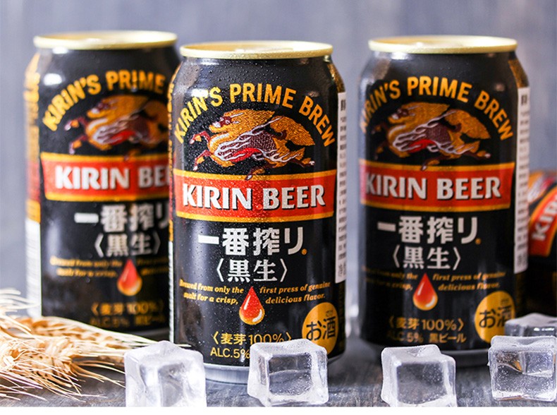 麒麟啤酒kirin日本风味啤酒麒麟500ml12听