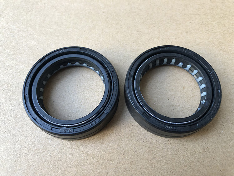 适用于五洋wy125abfh摩托车前减震油封前叉油封3143105防尘封1对