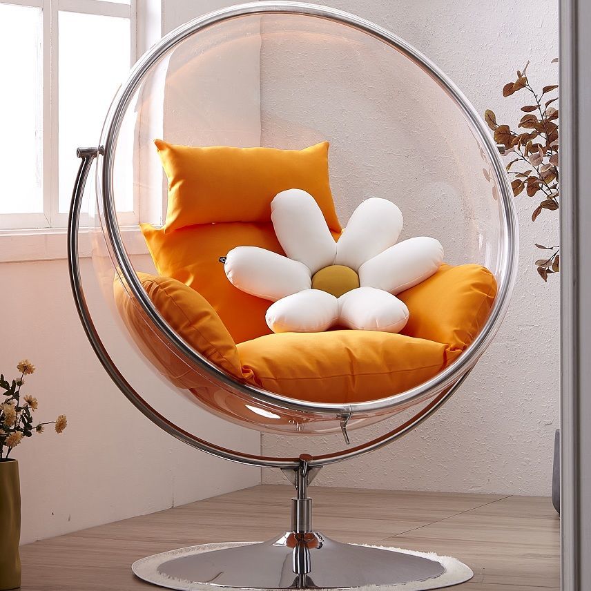 浩恒旺 透明泡泡椅网红玻璃球室内吊椅吊篮吊球太空椅北欧户外秋千