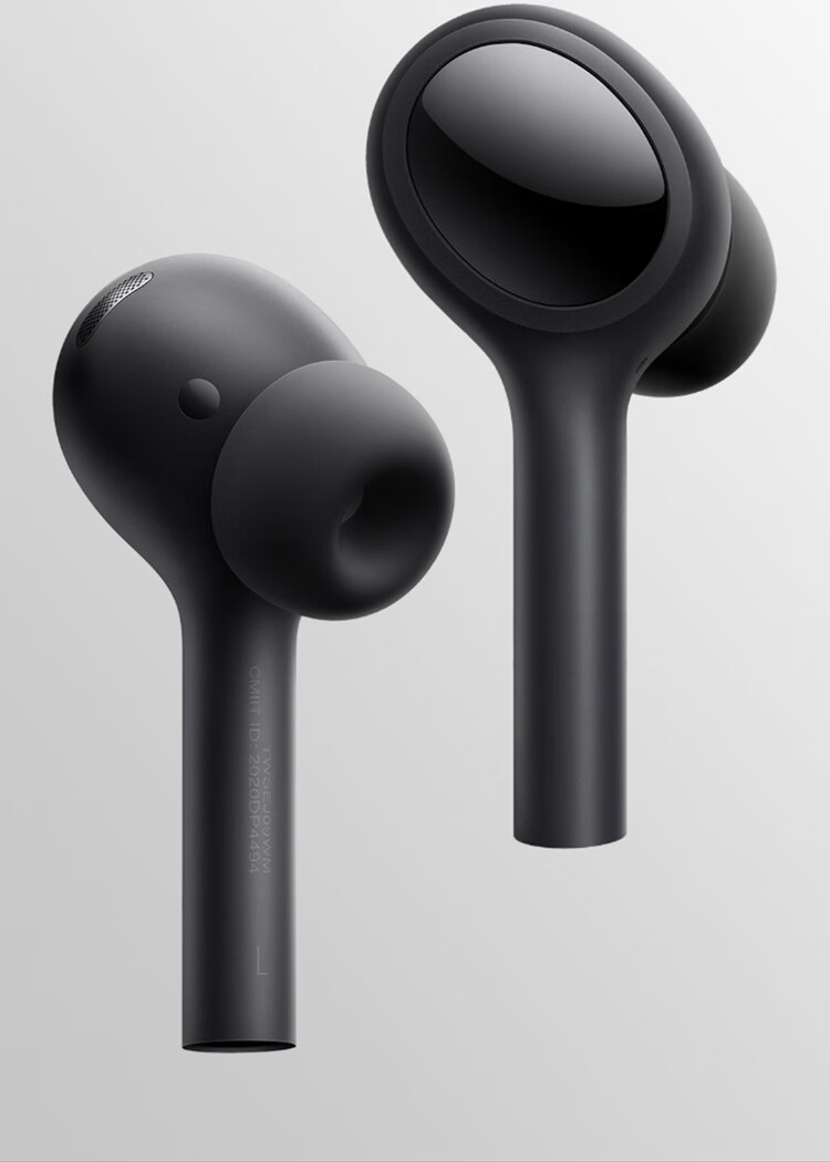 小米(mi) 小米真无线蓝牙耳机air2 pro黑色主动降噪手机耳机通透模式
