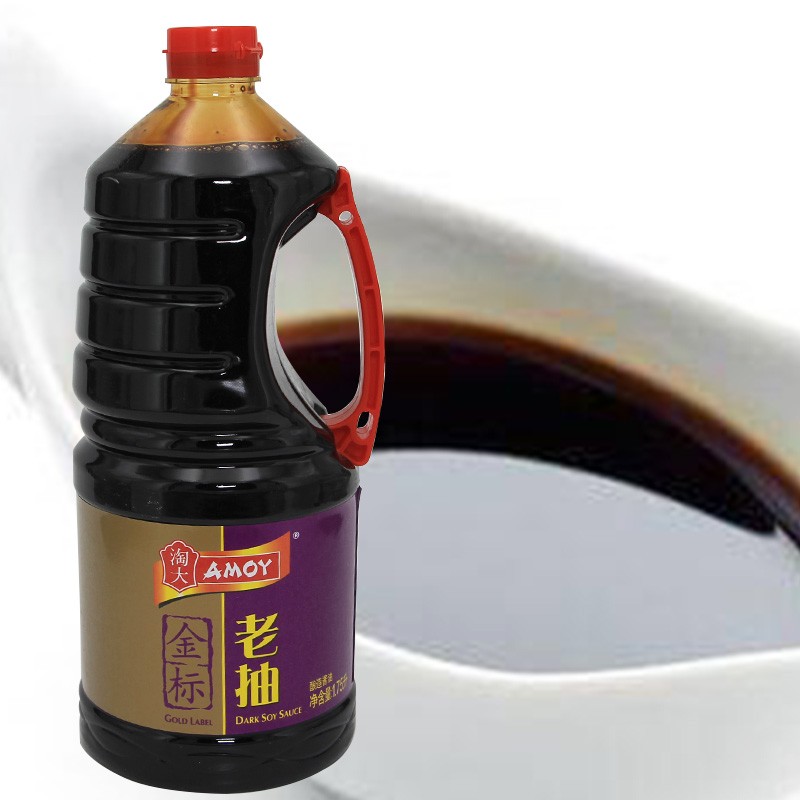 淘大金标老抽175升调味酱酿造酱油烹饪红烧大桶家用上色红酱油175升1