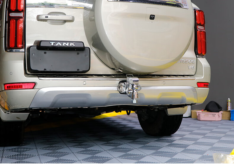 22款坦克500拖车钩越野改装外观专用拖车杠流氓钩牵引后拖勾防撞配件