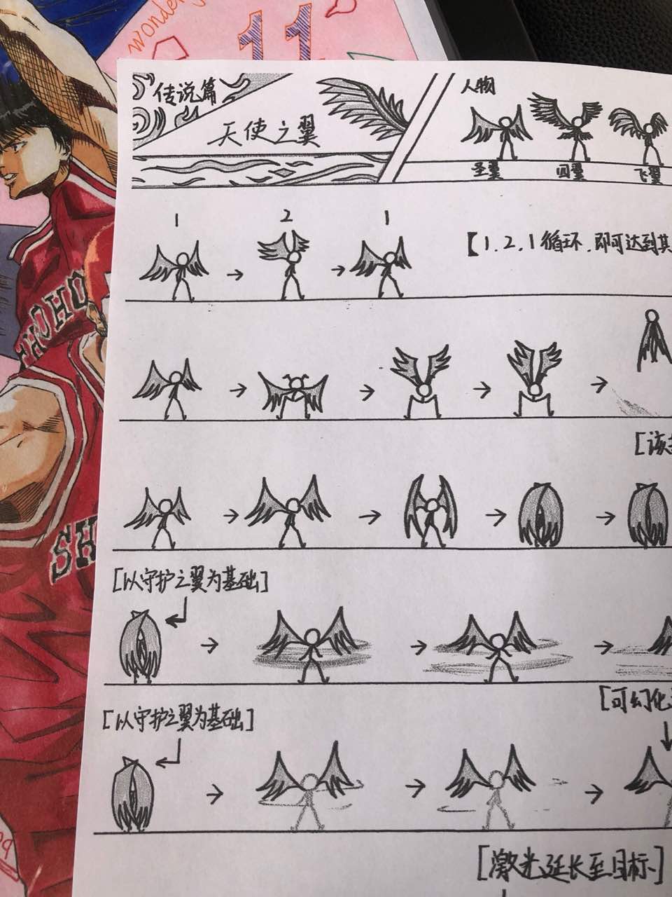 君诚手翻书空白本子连环画纸手绘火柴人格斗简笔动画纸上翻页漫画教程