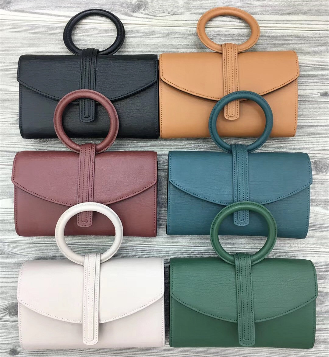 潮流女包 手拿包 sara lee sara lee品牌 包包女2020新款夏圆环包小