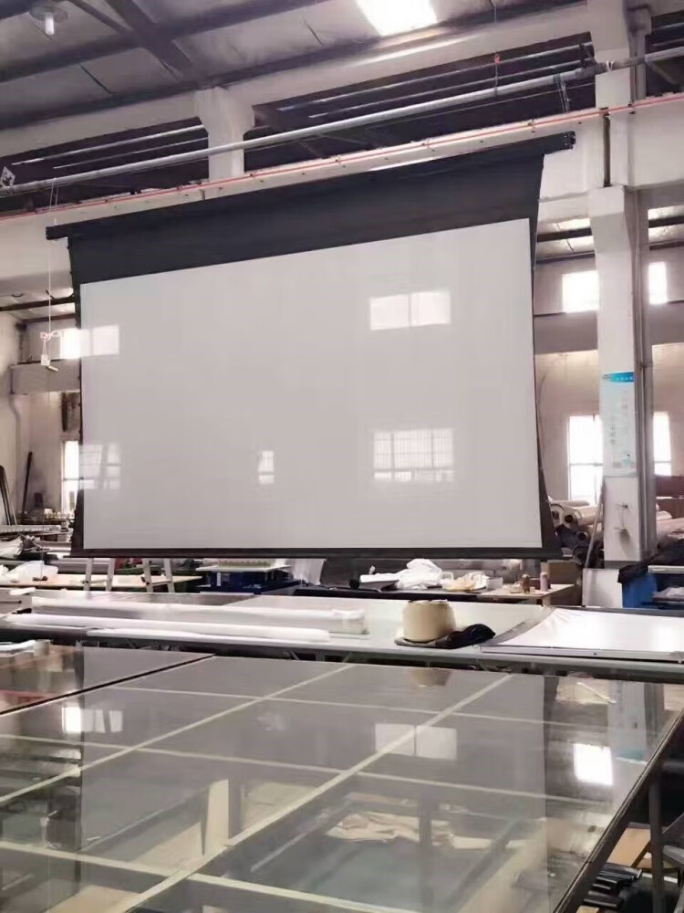 定制电动幕布250/300/400/500英寸大型巨幕舞台投影幕工程全息纱幕