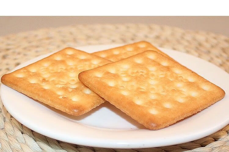 优乐福咸味苏打发酵饼干酥脆下午茶点办公室零食咸味苏打500g