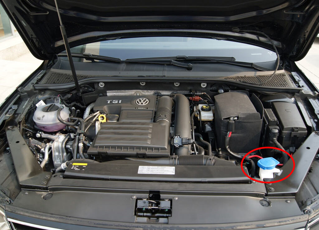 17 18 19款雨壶盖蓄水壶汽车玻璃水箱盖子 适用16-19大众迈腾-改进款1