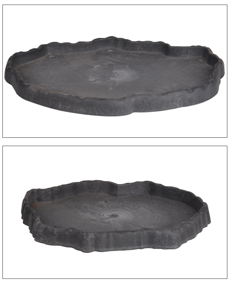 蒂乐森爬虫爬宠箱水盆食盆用品陆龟王者蜥绿鬣鬃狮蜥蜴造景布景cmy20