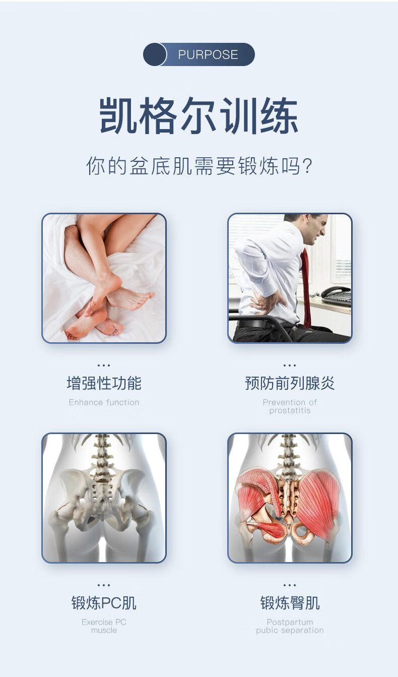 2022新款夹腿器男士盆底肌训练器男凯格尔训练器瘦大腿神器夹腿机部