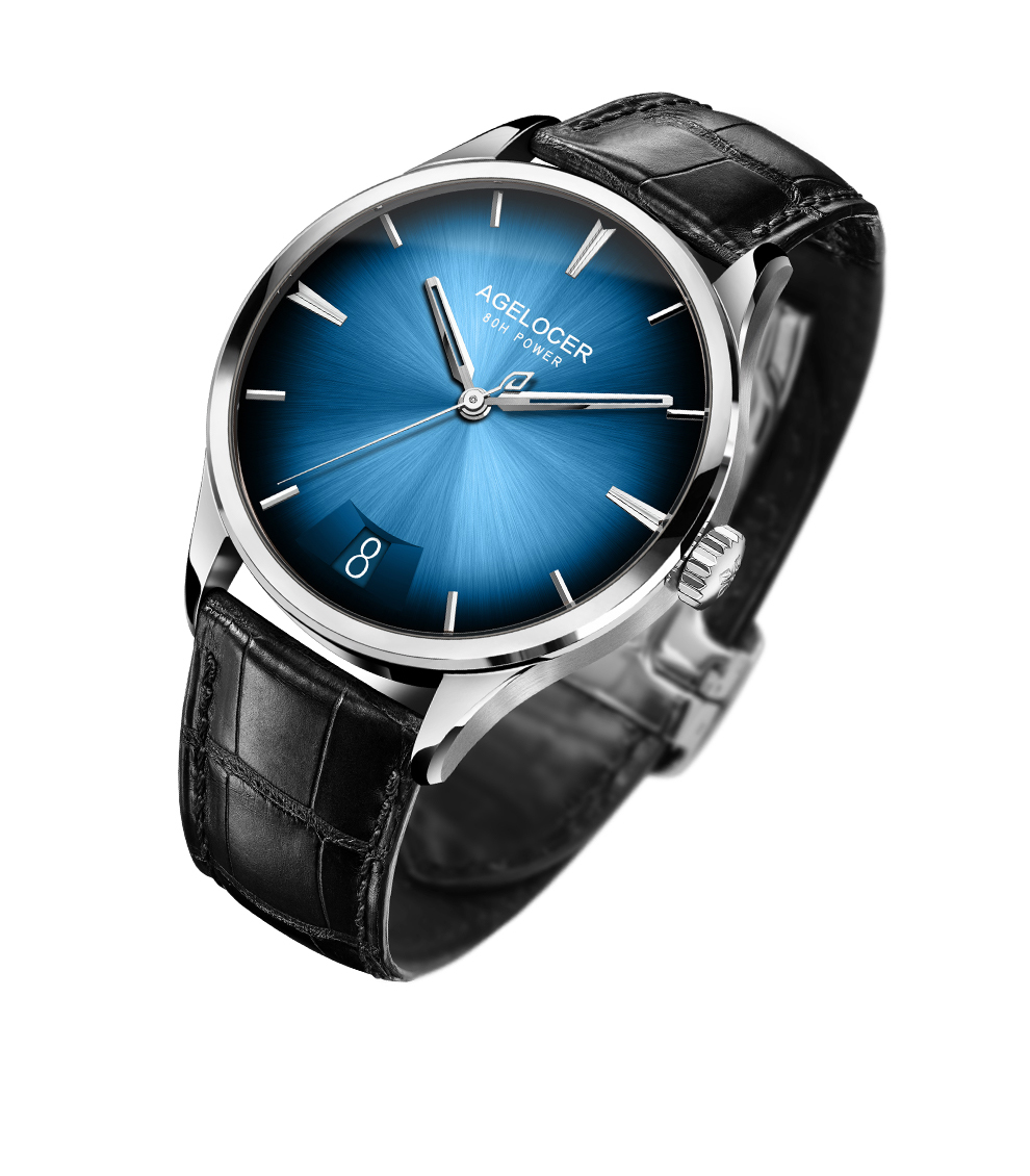 艾戈勒(agelocer)瑞士手表 新布达佩斯系列男士全自动机械腕表 时尚