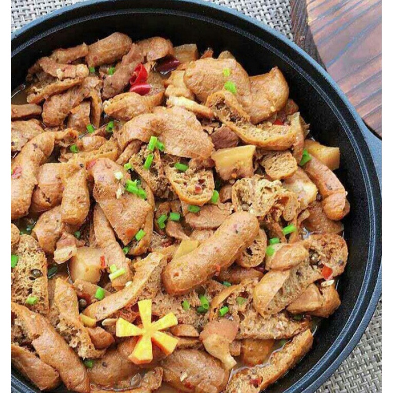 安徽安庆宿松农家特产程集条子豆条豆参太湖生条火锅主料500g【图片