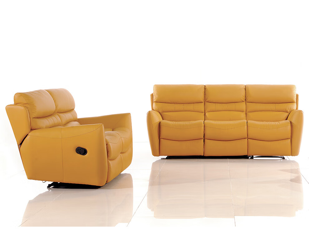 索菲尼 沙发 客厅真皮沙发 意式极简沙发 现代简约头层牛皮功能沙发