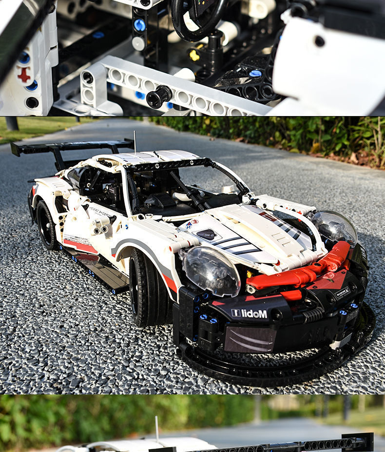 乐高lego旗舰保时捷911积木跑车模型成人儿童拼装玩具汽车 保时捷911
