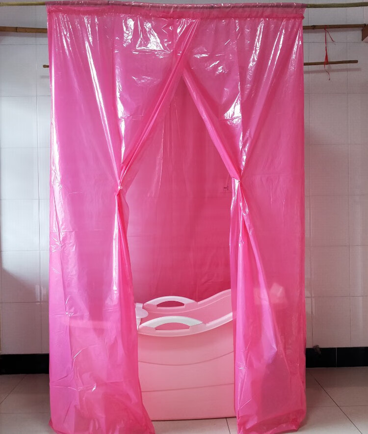 浴罩洗澡罩浴帐家用加厚冬天保暖保温沐浴罩帐蓬长方形塑料卫生间浴罩