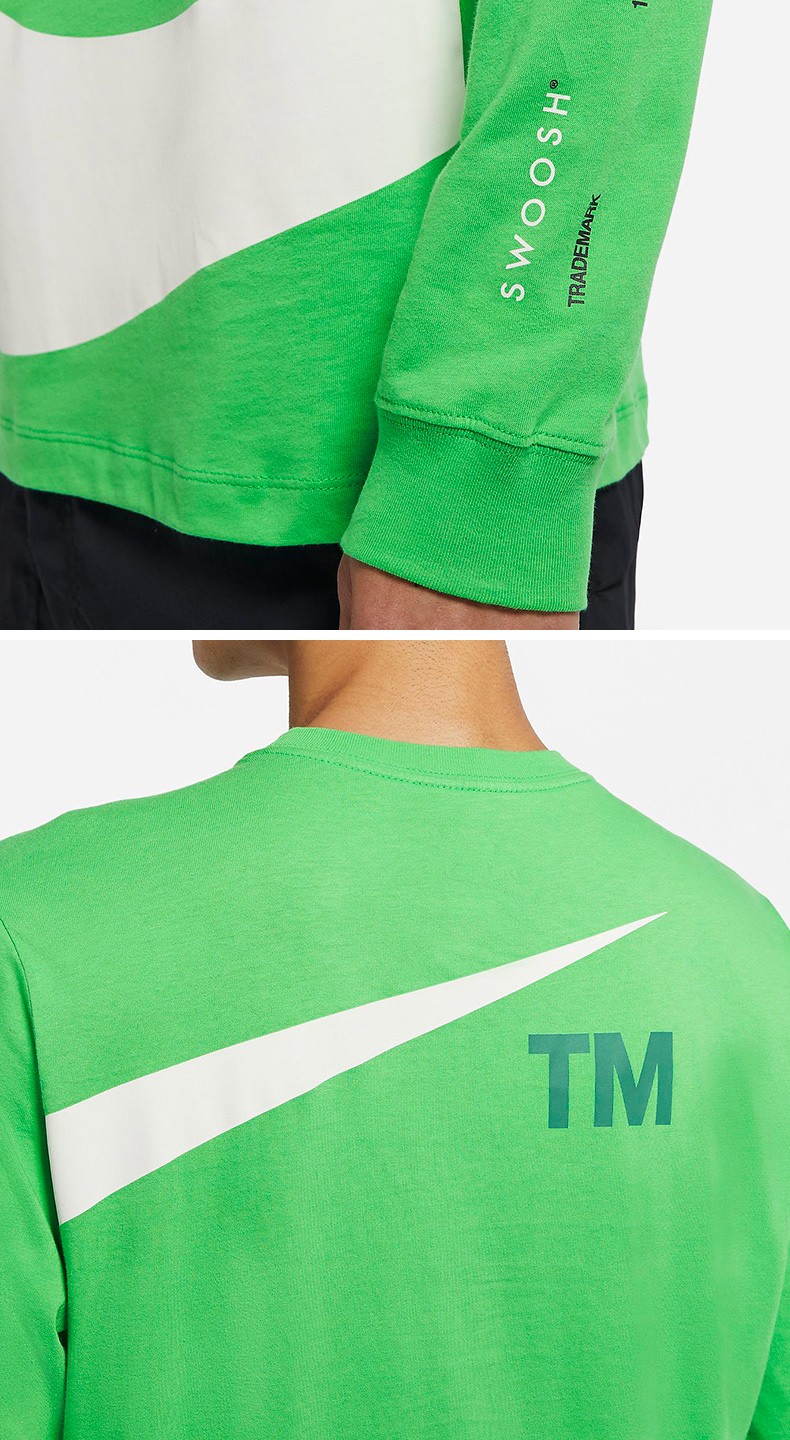 nike耐克卫衣男2021冬季新款运动服断钩长袖圆领宽松套头衫dd3396 dd