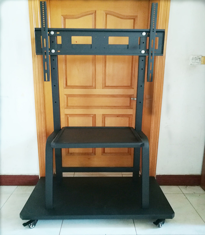 液晶电视机可移动落地支架显示器旋转立式挂架落地式推车通用架子1800