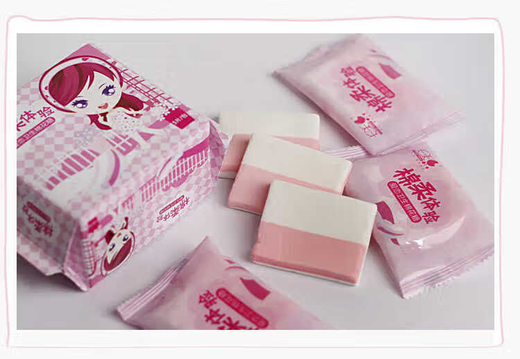 愚人节卫生巾棉花糖 多规格 棉花糖整人神器姨妈巾搞怪生日节日礼物