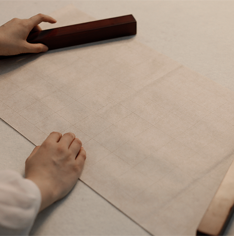 荟德轩仿古随意书写素纸八分熟纸书法习作用品粉色160格3477cm