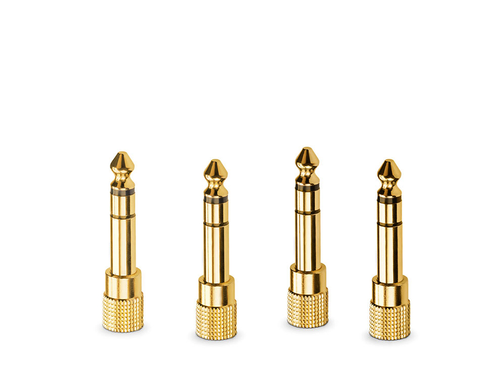 5mm音频转接头转换头公对母插头颜色随机单个装头戴式监听耳机 头戴式