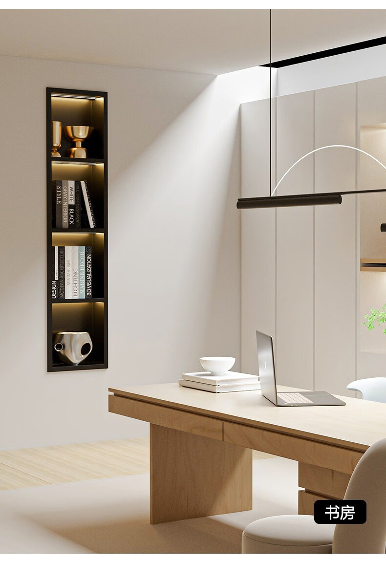 60不锈钢壁龛嵌入式网红浴室卫生间隔板置物架电视定制成品金属壁柜