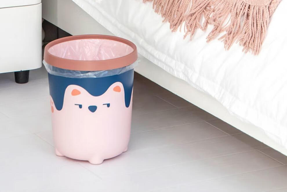 迎新必备北欧风ins垃圾桶可爱少女卧室家用客厅创意厨房厕所卫生间网