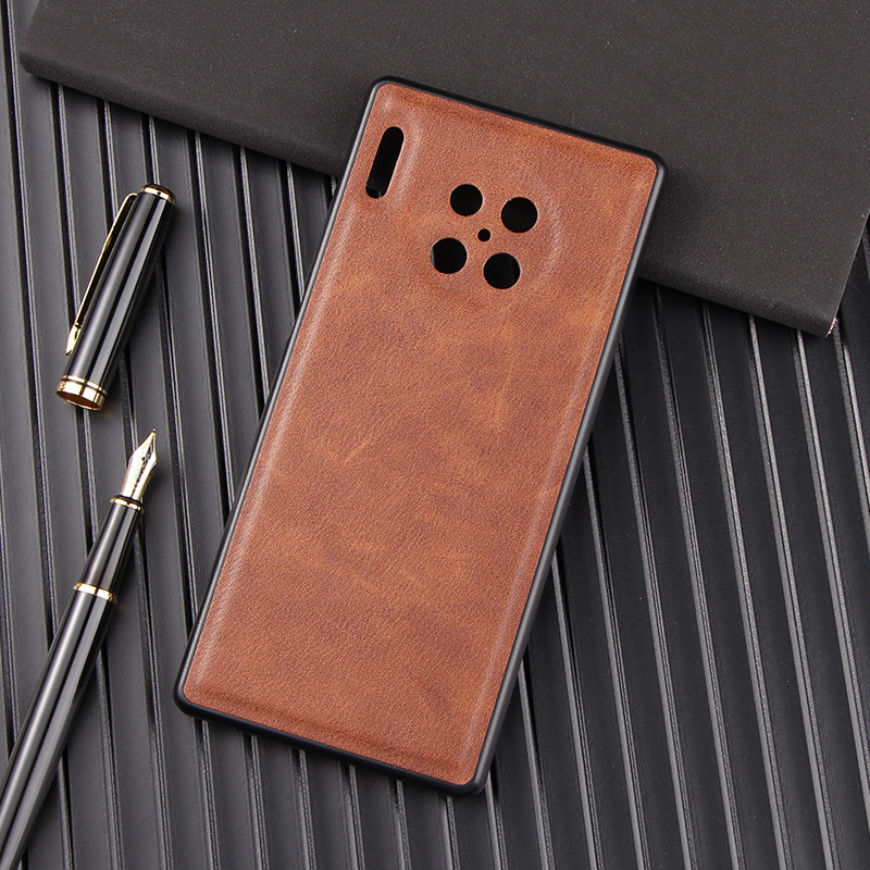 迈琪数码 华为maters保时捷版手机壳真皮简约neo-al00全包防摔保时捷