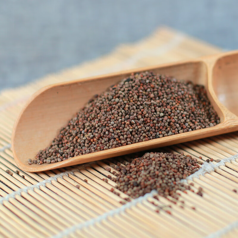 北京同仁堂炒苏子中药材炒熟紫苏子籽熟苏籽苏子粒食用散装500g可磨