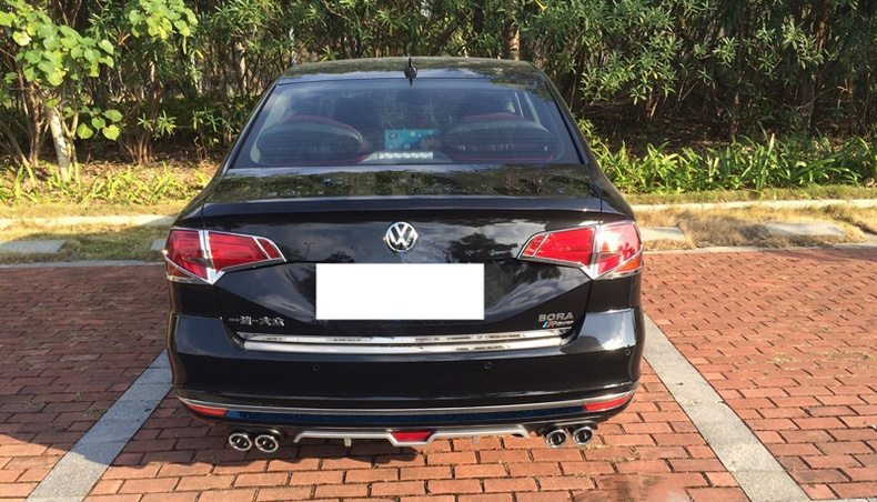 19-20款宝来传奇前铲包围小尾翼运动外观改装 宝来传奇【黑 红】前唇