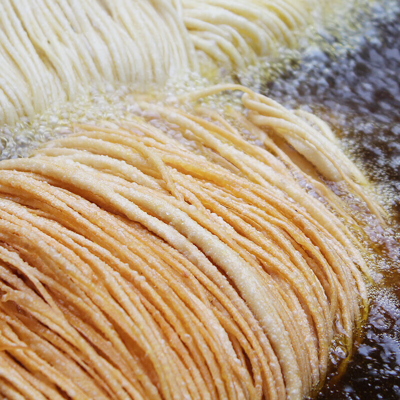 安徽淮南馓子特产农家手工方集金丝馓子传统零食糕点油炸食品500g