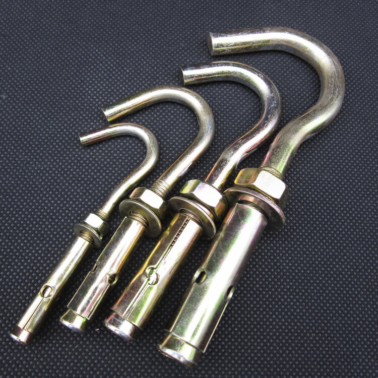 膨胀钩 拉爆勾 膨胀螺栓 弯钩 膨胀螺丝拉钩 m6 m8 m10 m12定制 m12*1