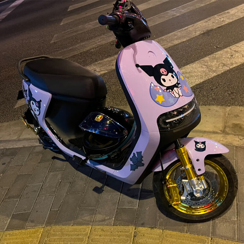 适用于小米九号电动车外壳e100e80c系列改装车壳配件贴花颜色可定制