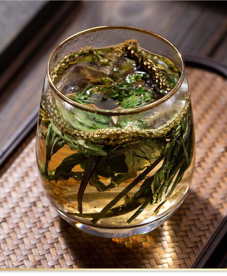 北京同仁堂车前草中药材车前草干货袋泡茶新鲜野生泡水喝车前草茶500g