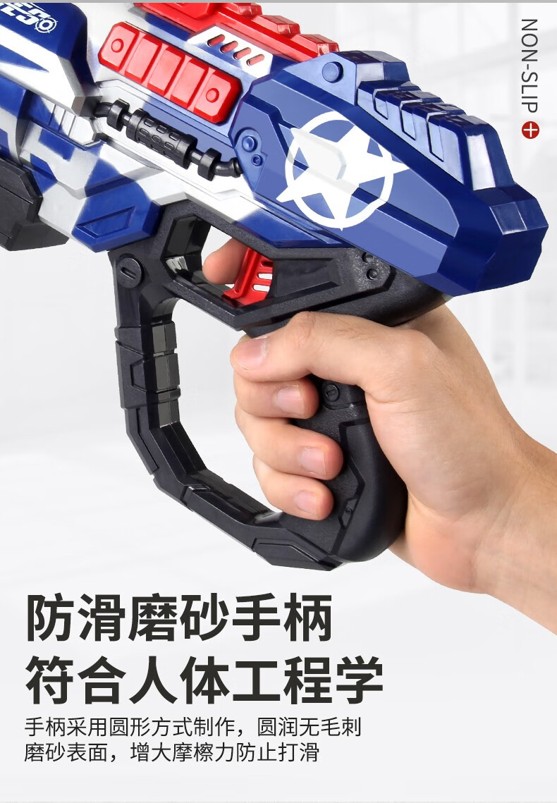 儿童玩具枪可发射手动转轮软弹枪eva泡沫子弹玩具绝地求生吃鸡同款
