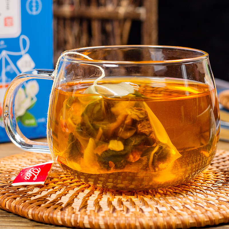 菊苣栀子茶葛根茶茯苓桑叶茶包 红色【图片 价格 品牌 报价】-京东