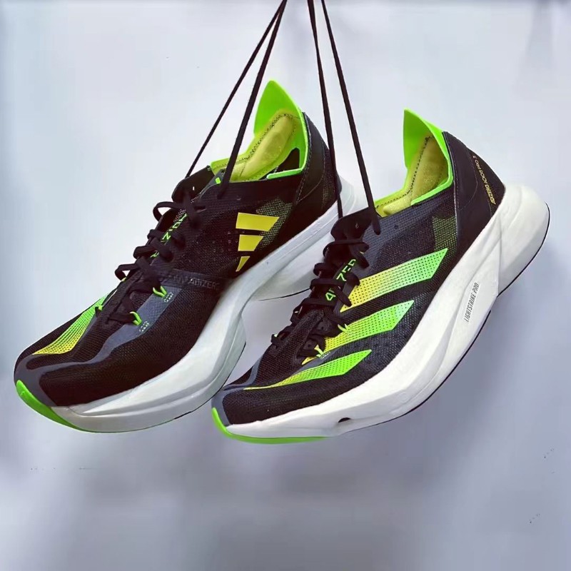 0碳板北京马拉松限定跑鞋gx0633 gx6251 黑绿 43【图片 价格 品牌