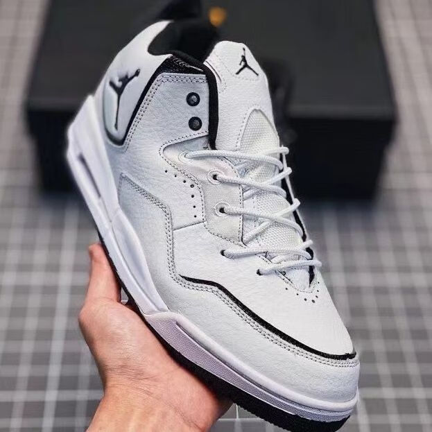 【官方旗舰】aj23小藤原浩简版黑白篮球鞋男女鞋复古百搭运动气垫鞋 n