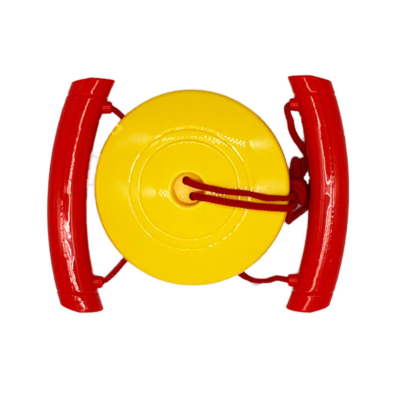 手拉器幼儿园感统训练器材拉力盘子玩具手臂扩胸拉力器拉力绳蓝色