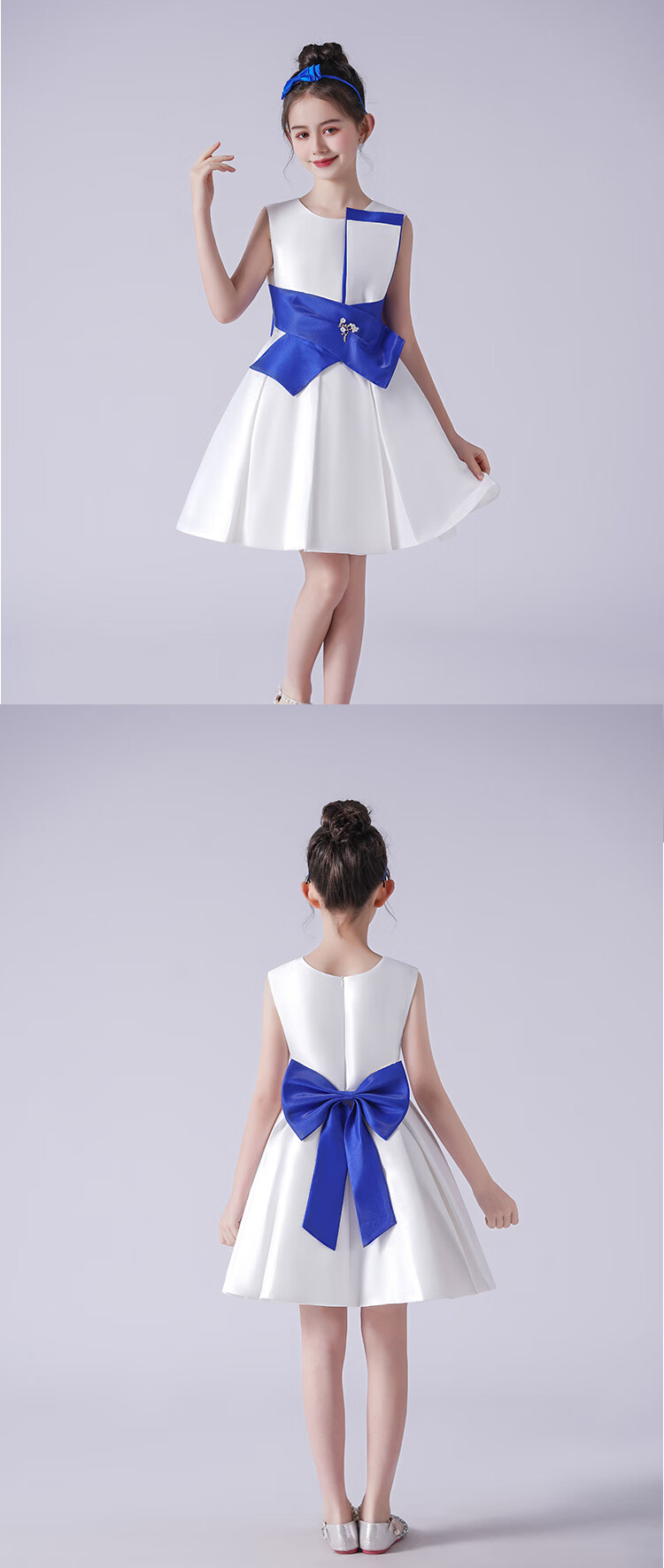 小学生演讲比赛服装女诗歌朗诵演讲服合唱服演出服男女同款礼服时尚