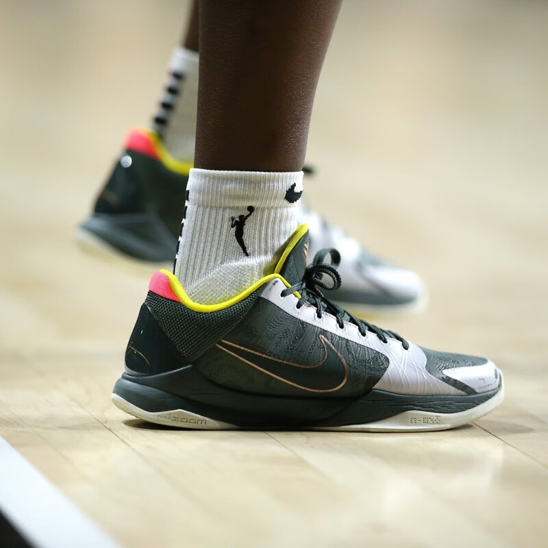 耐克nikezoomkobe5zk5科比五湖人小丑减震耐磨舒适运动男子篮球鞋五